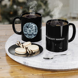 Crypto Galaxy Market | Black Coffee Mug 11oz