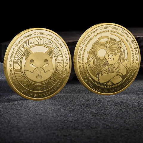 Shiba Inu Collectibles | Gold and Silver