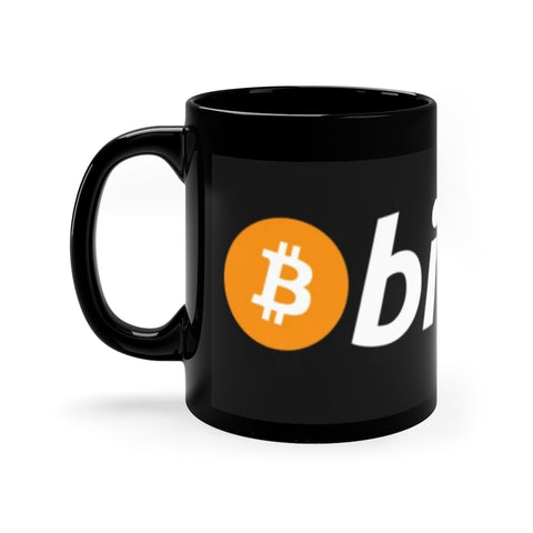 Bitcoin | 11oz Black Coffee Mug