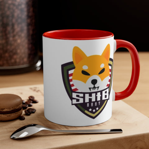 Shib Army  | Accent Coffee Mug, 11oz